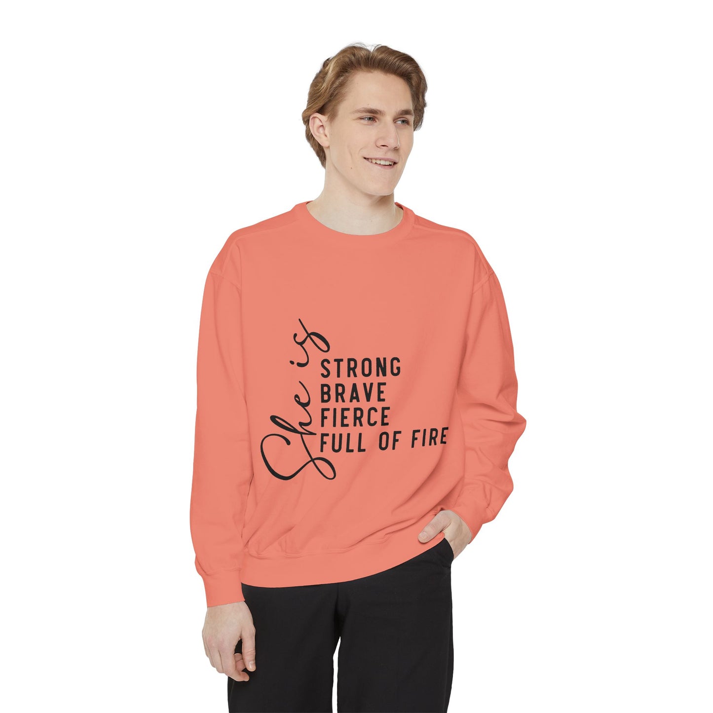 Unisex Garment-Dyed Sweatshirt