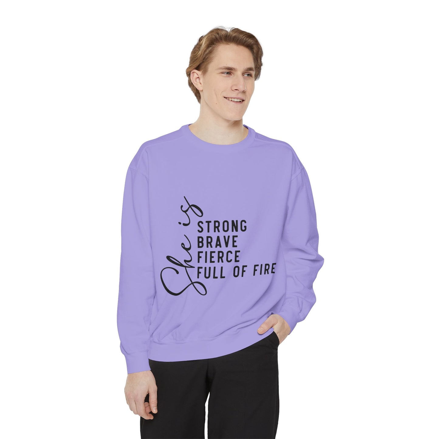 Unisex Garment-Dyed Sweatshirt