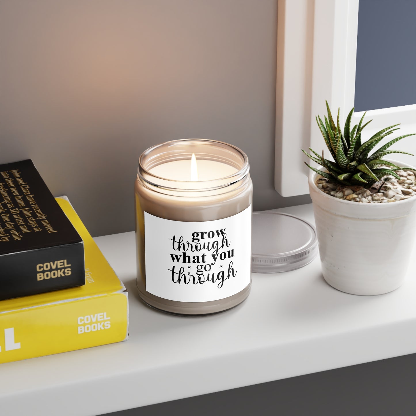 Grow through what you go through Scented Candles, 9oz