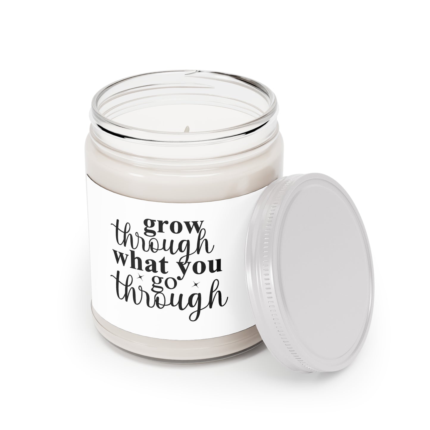 Grow through what you go through Scented Candles, 9oz