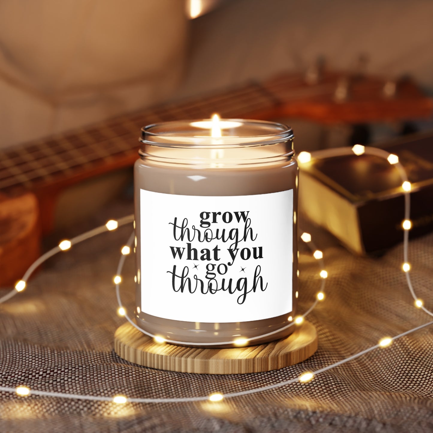 Grow through what you go through Scented Candles, 9oz