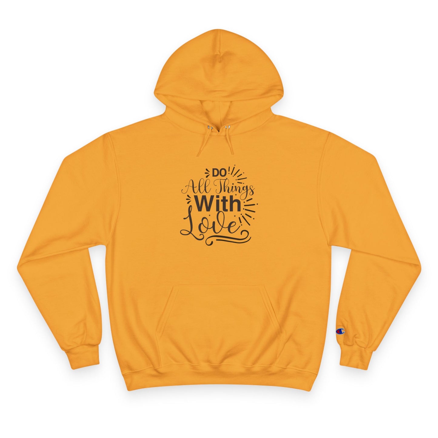 Love Champion Hoodie, Inspirational Sweatshirt, Motivational Pullover, Cozy Jumper, Positive Vibes Clothing
