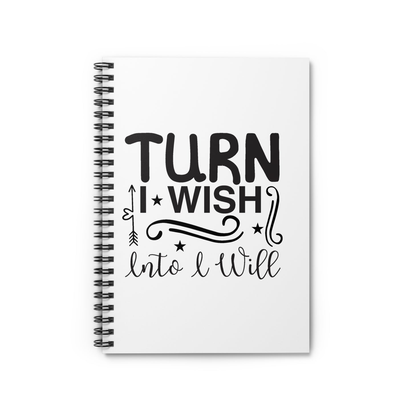 Motivational Spiral Notebook - Ruled Line, Inspirational Journal, Positive Affirmations Notebook, Self-Help Diary, Growth Mindset Notepad