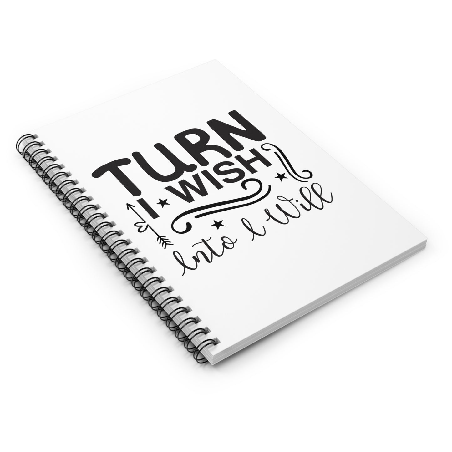 Motivational Spiral Notebook - Ruled Line, Inspirational Journal, Positive Affirmations Notebook, Self-Help Diary, Growth Mindset Notepad