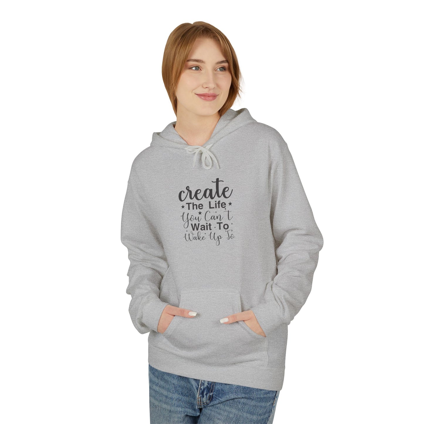 Positive Vibes Unisex Hoodie, Inspirational Quote Sweatshirt, Motivational Hooded Jumper, Cozy Pullover, Life Goals Graphic Sweater