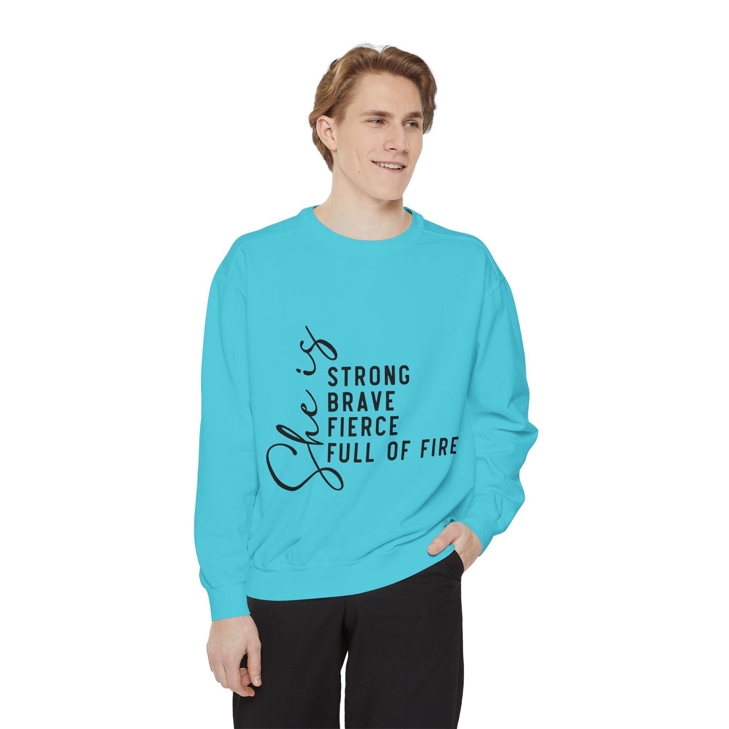 Unisex Garment-Dyed Sweatshirt