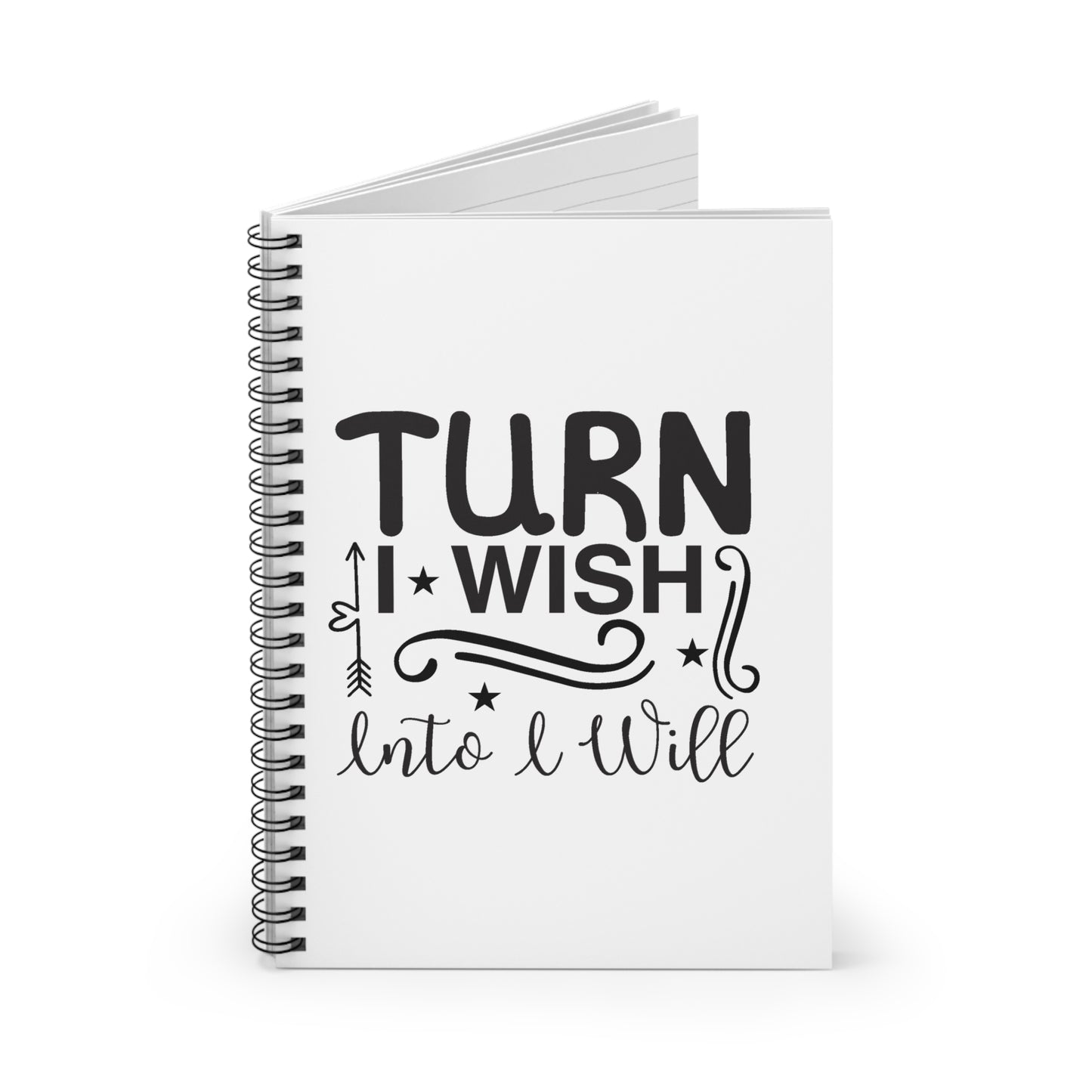 Motivational Spiral Notebook - Ruled Line, Inspirational Journal, Positive Affirmations Notebook, Self-Help Diary, Growth Mindset Notepad